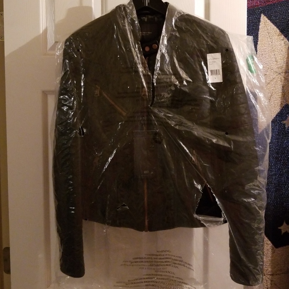 Faux Leather Jacket